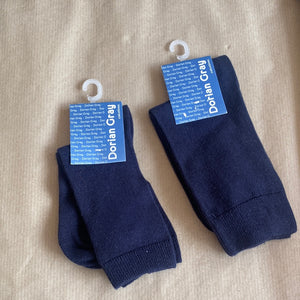 Dorian gray navy long socks