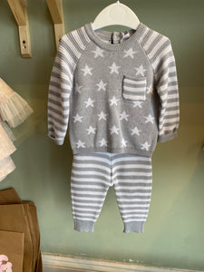 Boys star knitted get 2 piece