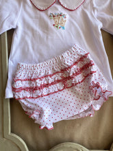 Load image into Gallery viewer, Magnolia baby girls Christmas 2 piece set