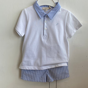 Purete luxury boys top and shorts