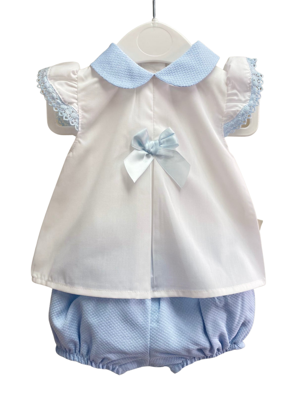 Star Collection Girls Blue Two Piece Bloomers Set