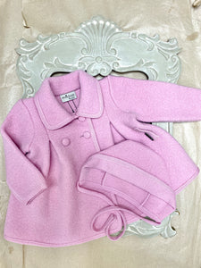 Marae Girls Pink Coat