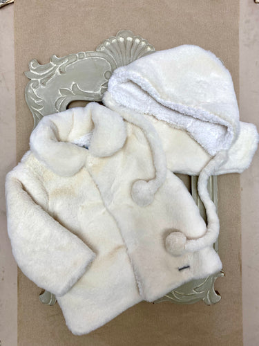 Marae cream teddy coat