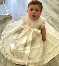 Load image into Gallery viewer, Girls Ivory Christening Gown