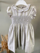Load image into Gallery viewer, Kidiwi smocked dress with short sleeves